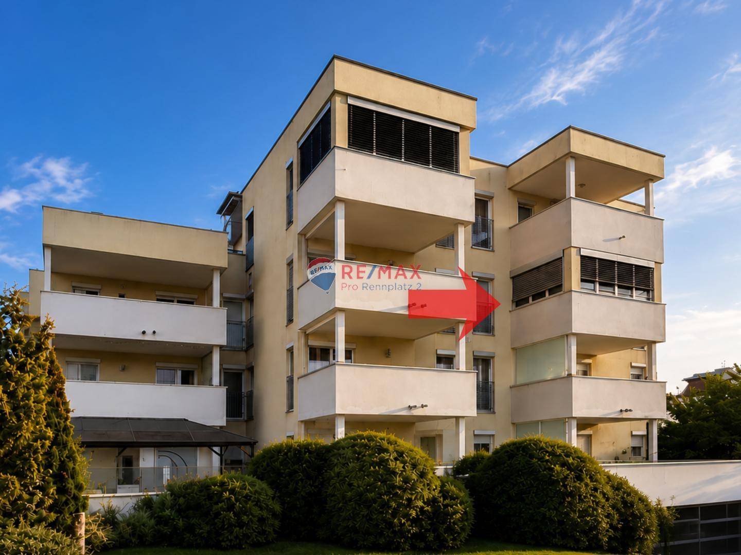 Wohnung mit Weitblick und überdachter Terrasse