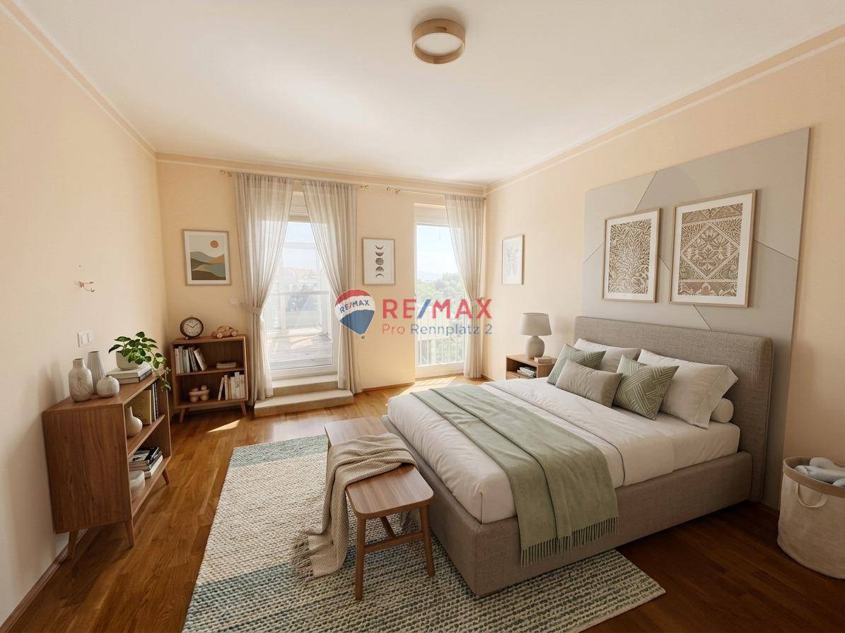 Wohnung mit Weitblick und überdachter Terrasse