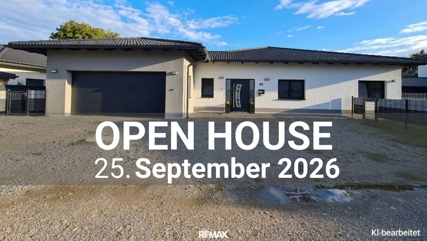 Bungalow in quiet, attractive residential location