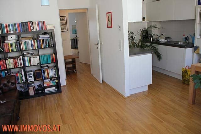 Quiet apartment with balcony and garage