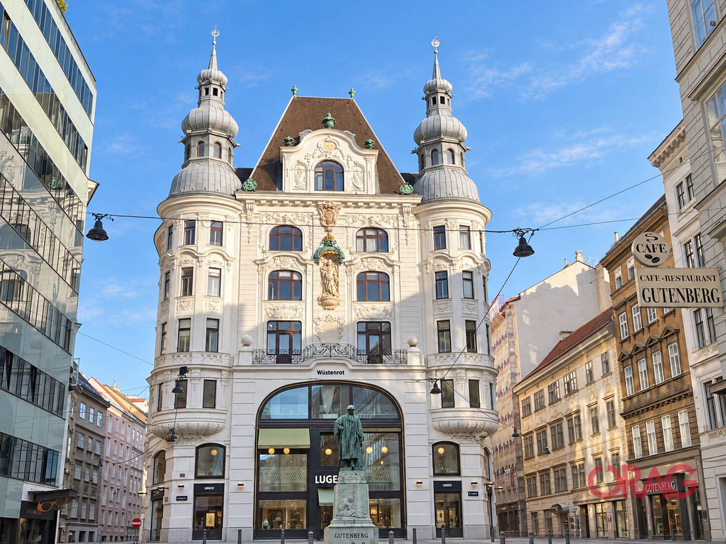 Dachgeschosswohnung in historischem Haus ruhig klimatisiert