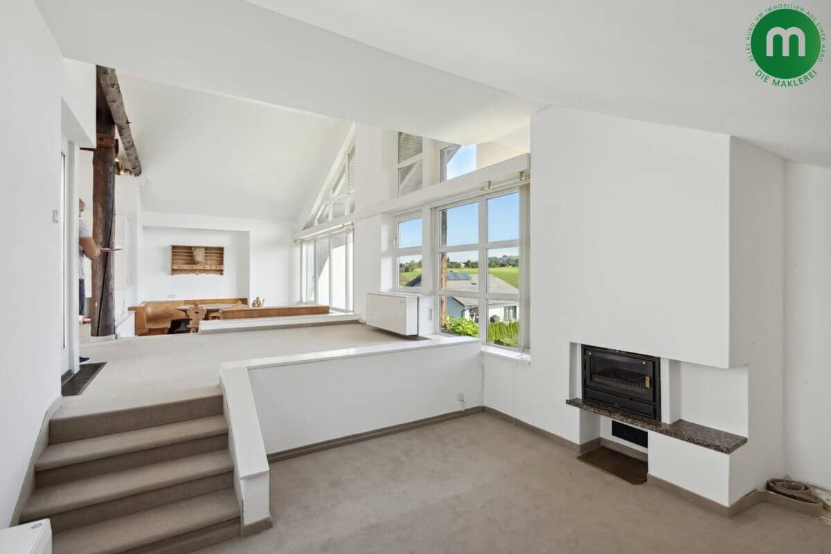 Dream view of Mondsee - 172m² with designation as holiday residence