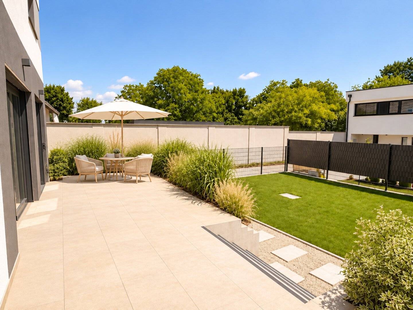 Excellent S-Bahn connection – Modern single-family house on own land with generous living comfort near Vienna