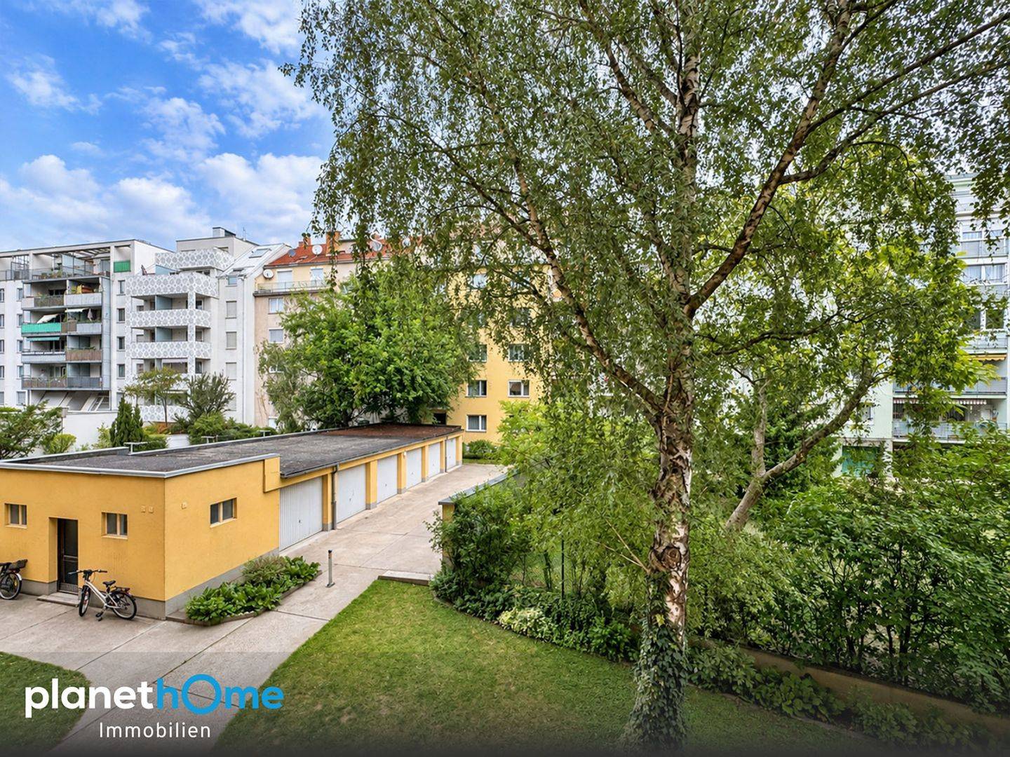 Apartment near Alte Donau with south facing loggia