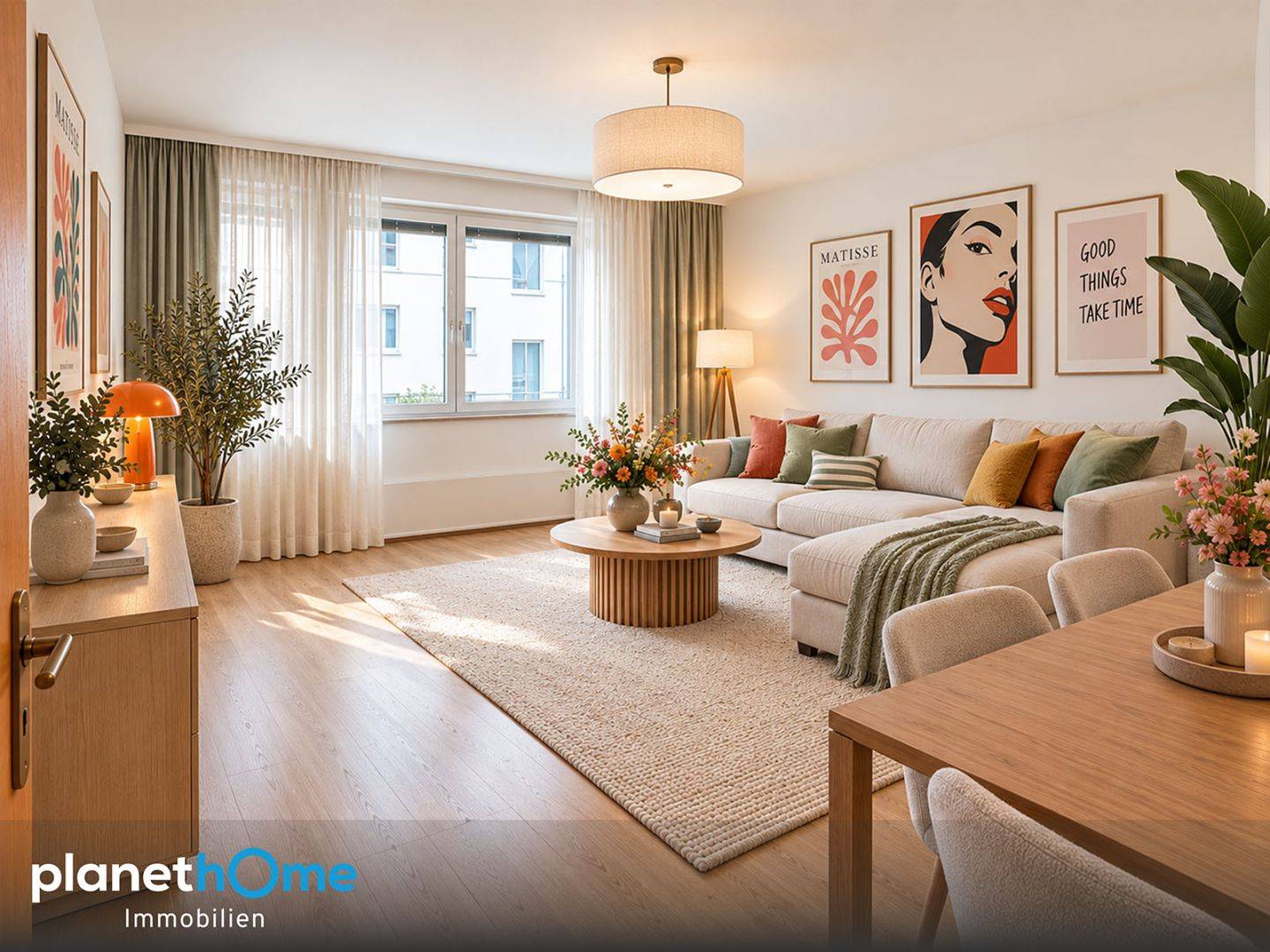 Apartment near Alte Donau with south facing loggia