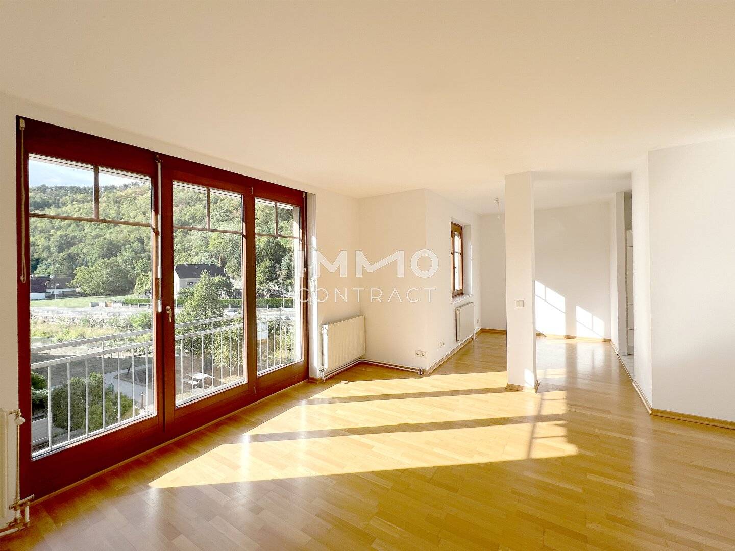 Krems: Charmantes 1-Zimmer-Apartment mit Balkon &amp; Tiefgaragenplatz in der Mühlhofsiedlung