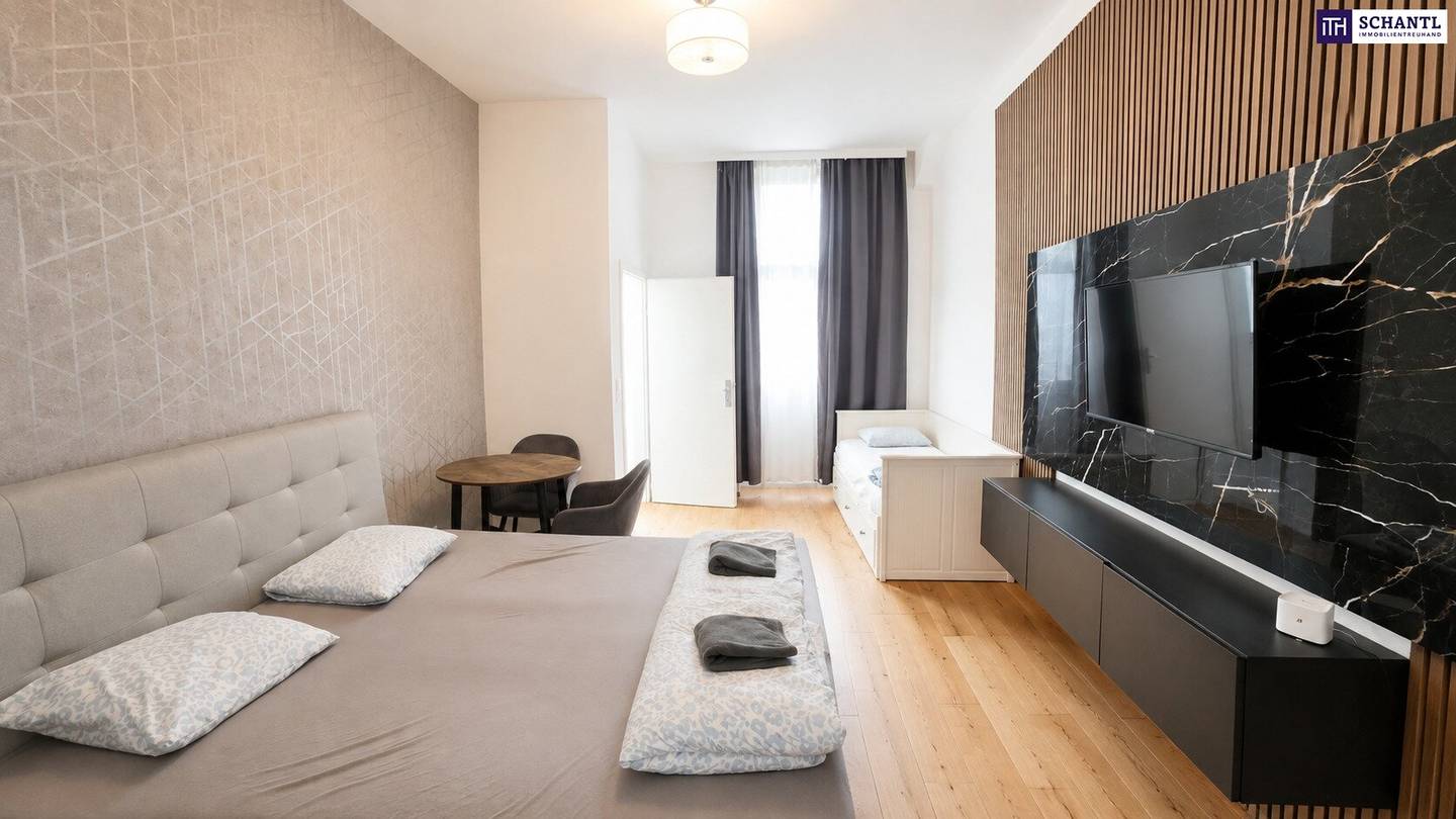 Two approved apartments for short-term rental in the 2nd district + attractive location and ideal U1 connection
