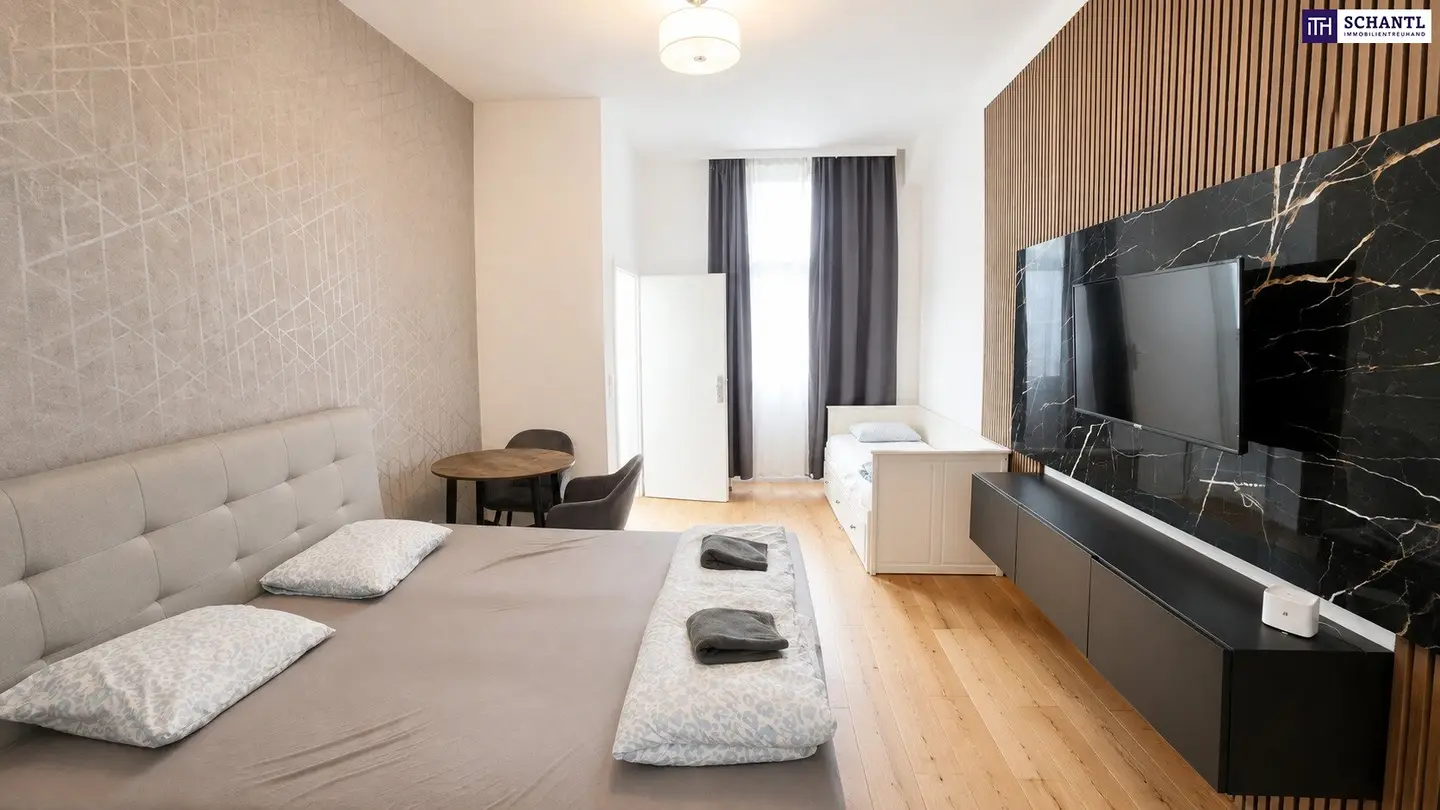 Two approved apartments for short-term rental in the 2nd district + attractive location and ideal U1 connection
