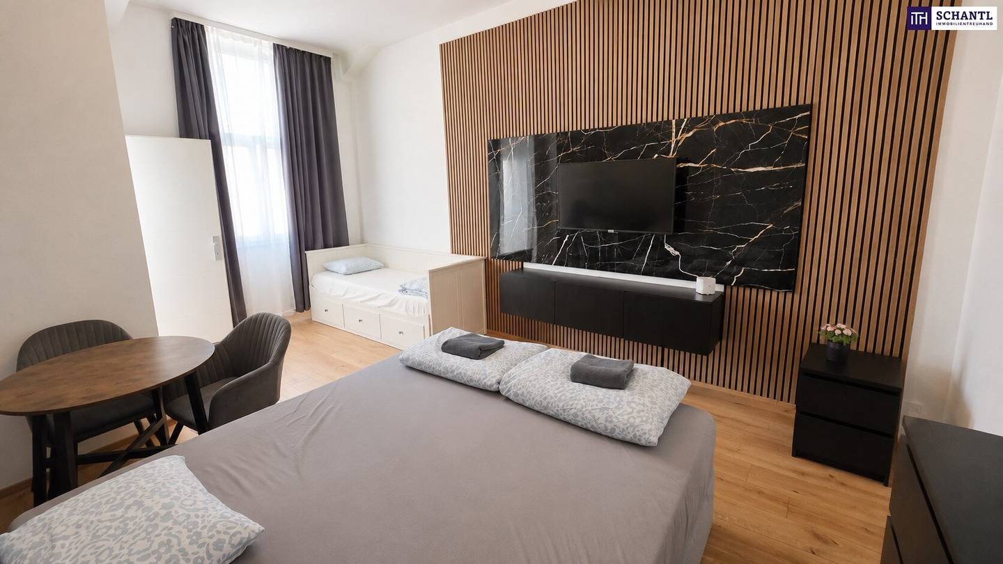 Two approved apartments for short-term rental in the 2nd district + attractive location and ideal U1 connection