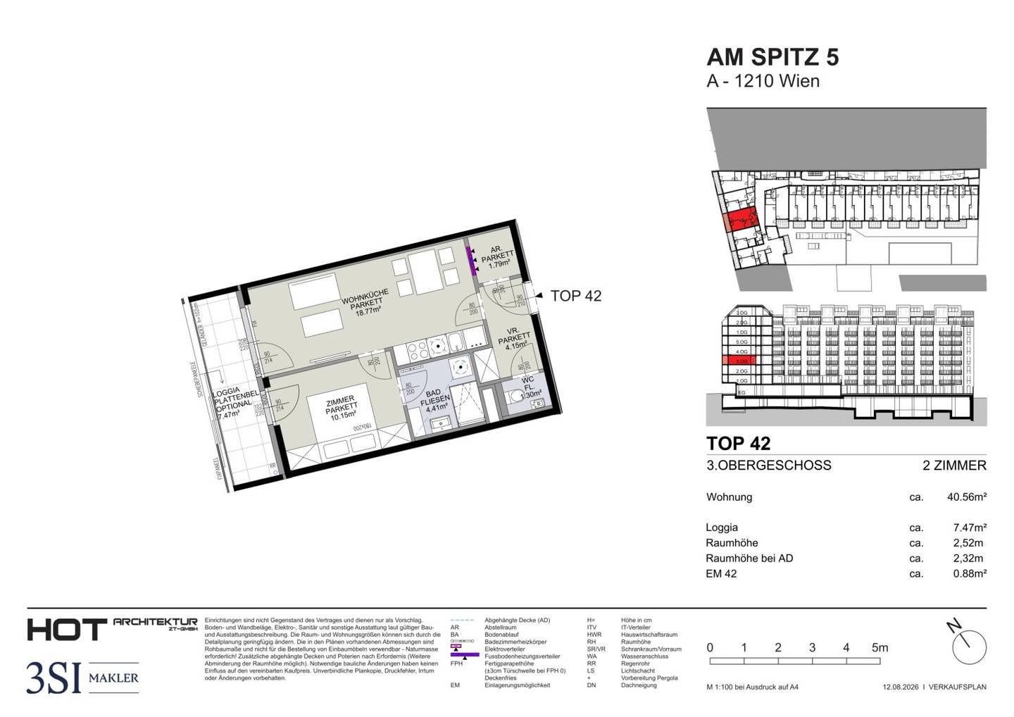 Am Spitz 5: Exclusive New Build Apartment with Loggia