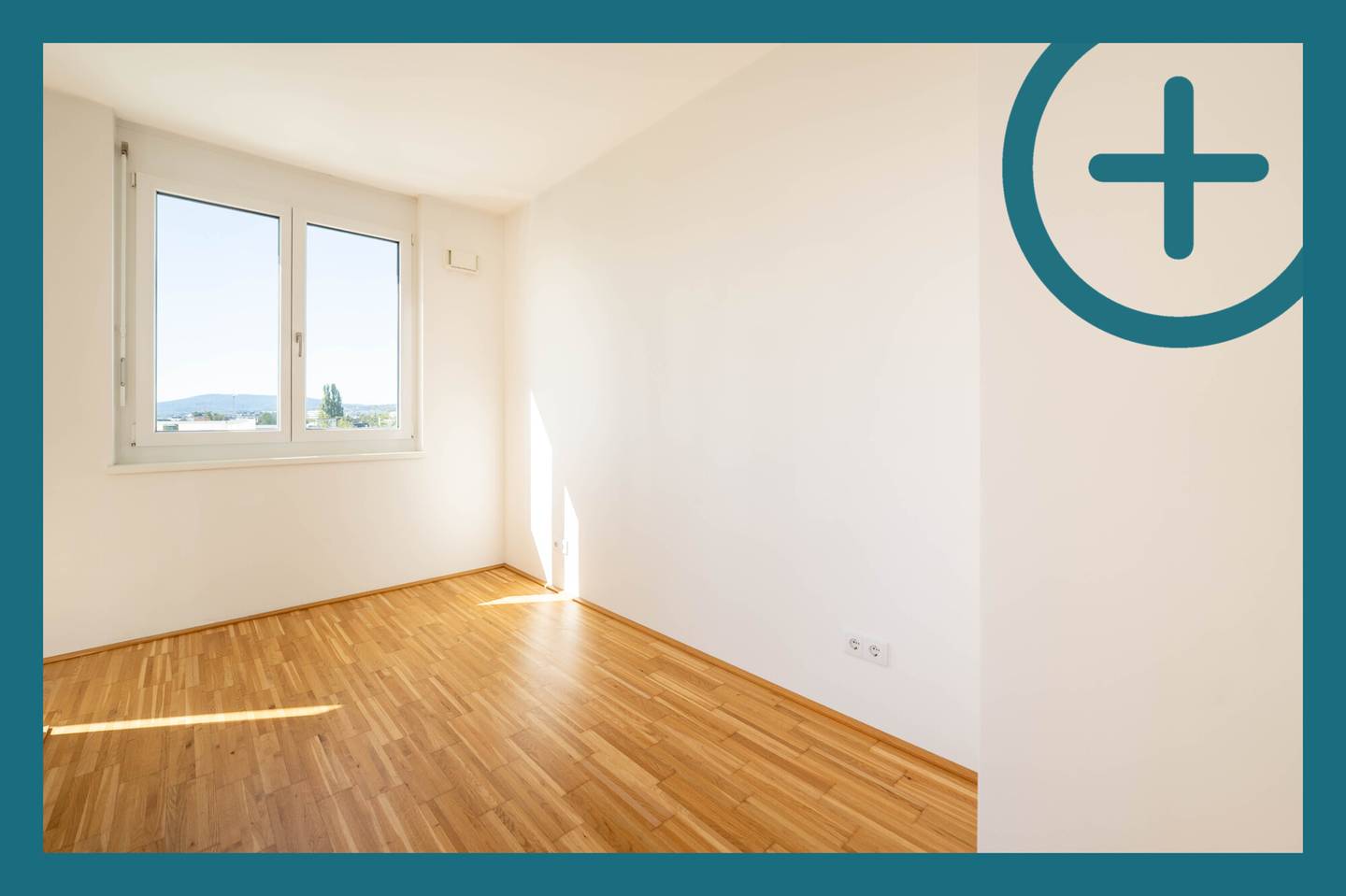 Helle Wohnung mit Balkon und gemeinsamer Dachterrasse