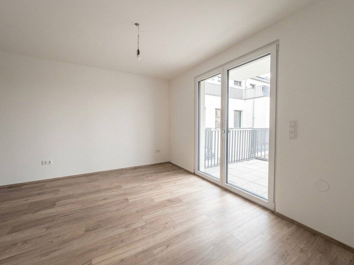 Moderne 2-Zimmer-Wohnung mit Balkon und Kühlung in Strebersdorf!