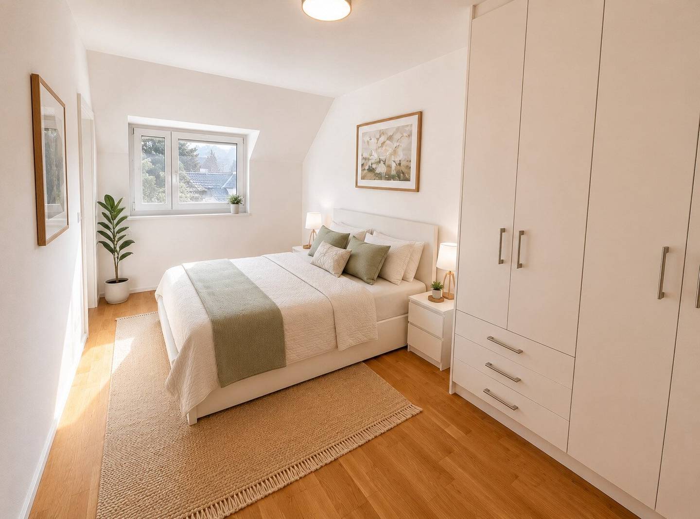 KLOSTERNEUBURG: Cozy, sunny 2-room apartment with nice balcony and green view