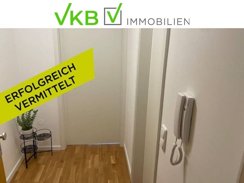 Modern 2-room apartment with loggia, elevator and nice view in prime Urfahr location