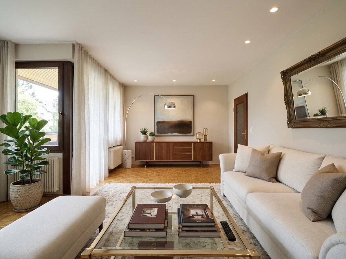 Bright 2-room apartment with loggia and beautiful view in Kufstein