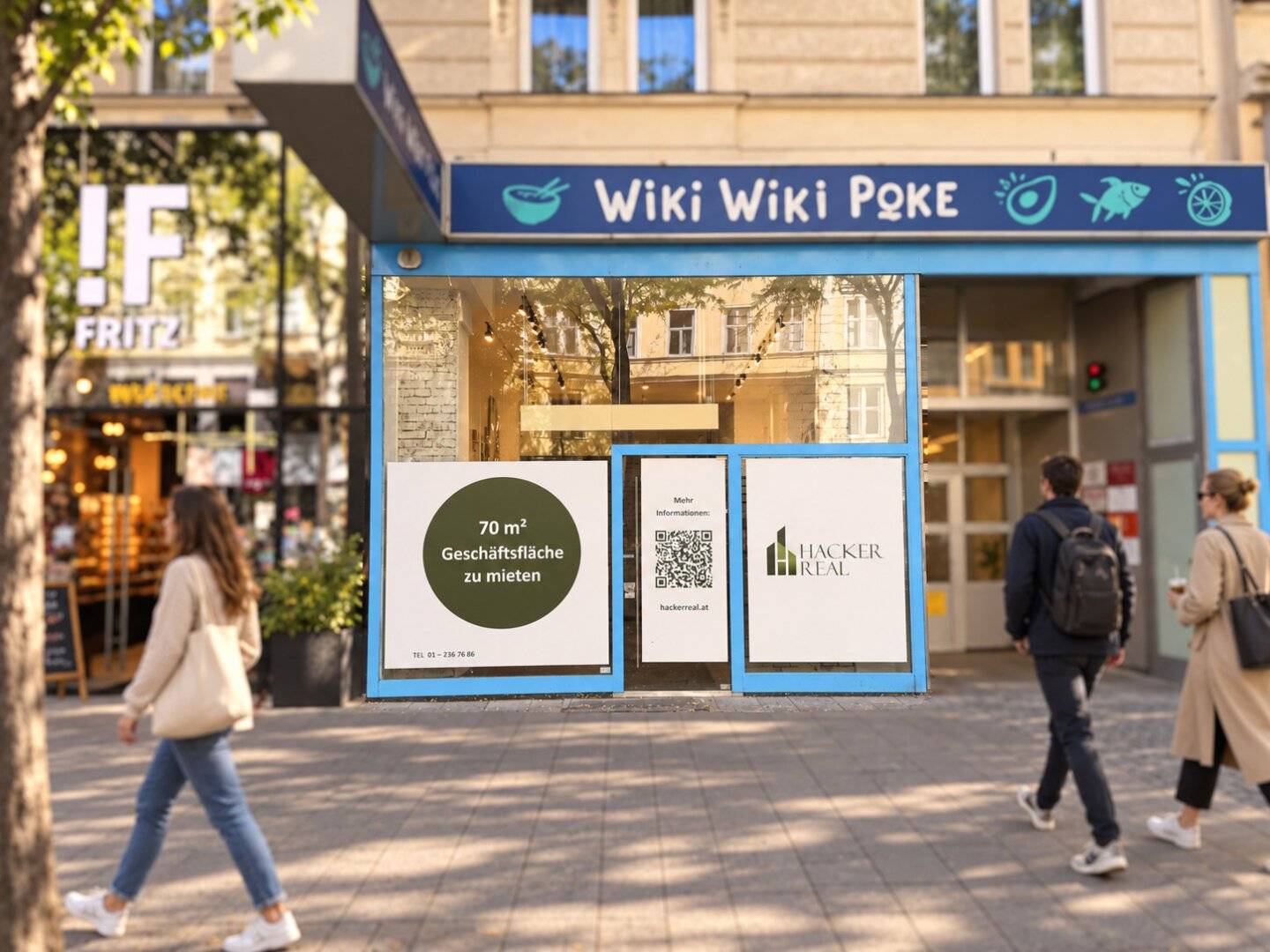 PREMIUM RETAIL SPACE + HIGH FOOTFALL + MARIAHILFER STRASSE