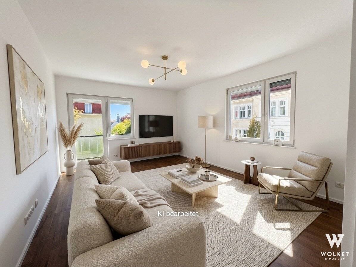 In the middle of the Cottage Quarter – nearly new 3-room apartment with separate kitchen, east balcony and green view | Near Türkenschanzpark | BOKU Wien