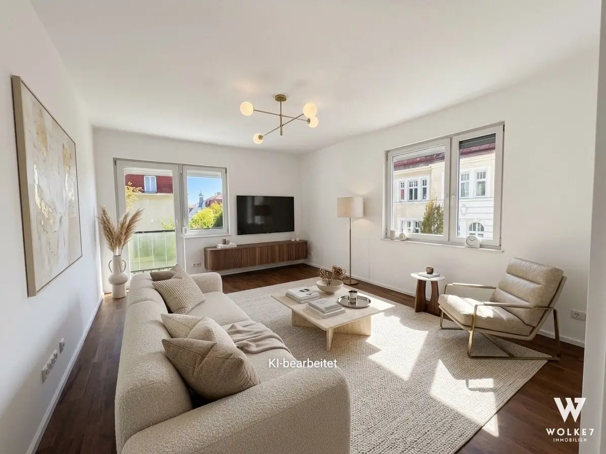 Mitten im Cottageviertel – neuwertige 3-Zimmer-Wohnung + seperate Küche mit Ostbalkon und Grünblick | Nähe Türkenschanzpark | BOKU Wien