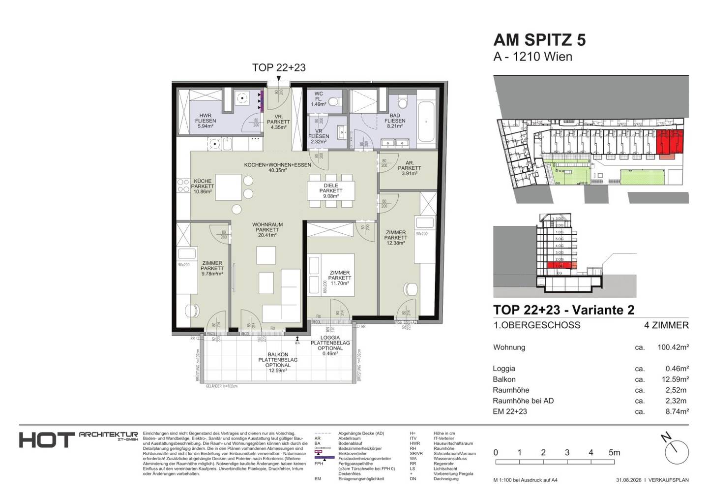 Am Spitz 5 - Living at a modern level with perfect transport connections