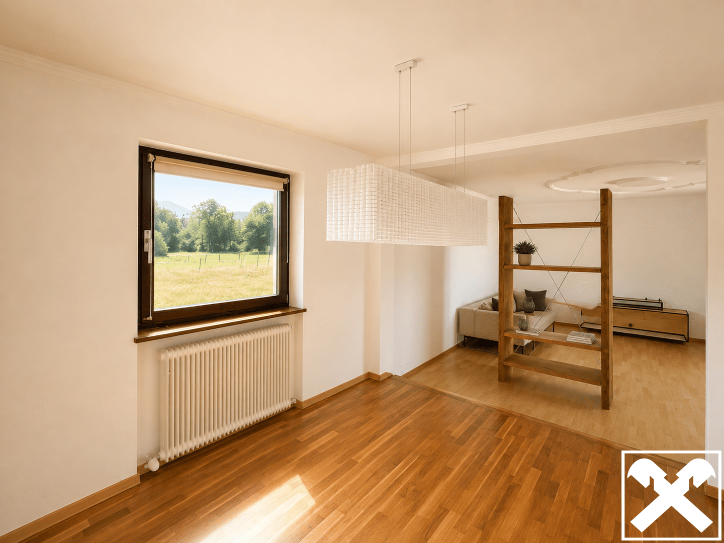 Familienwohnung mit Panoramablick und Grünlage