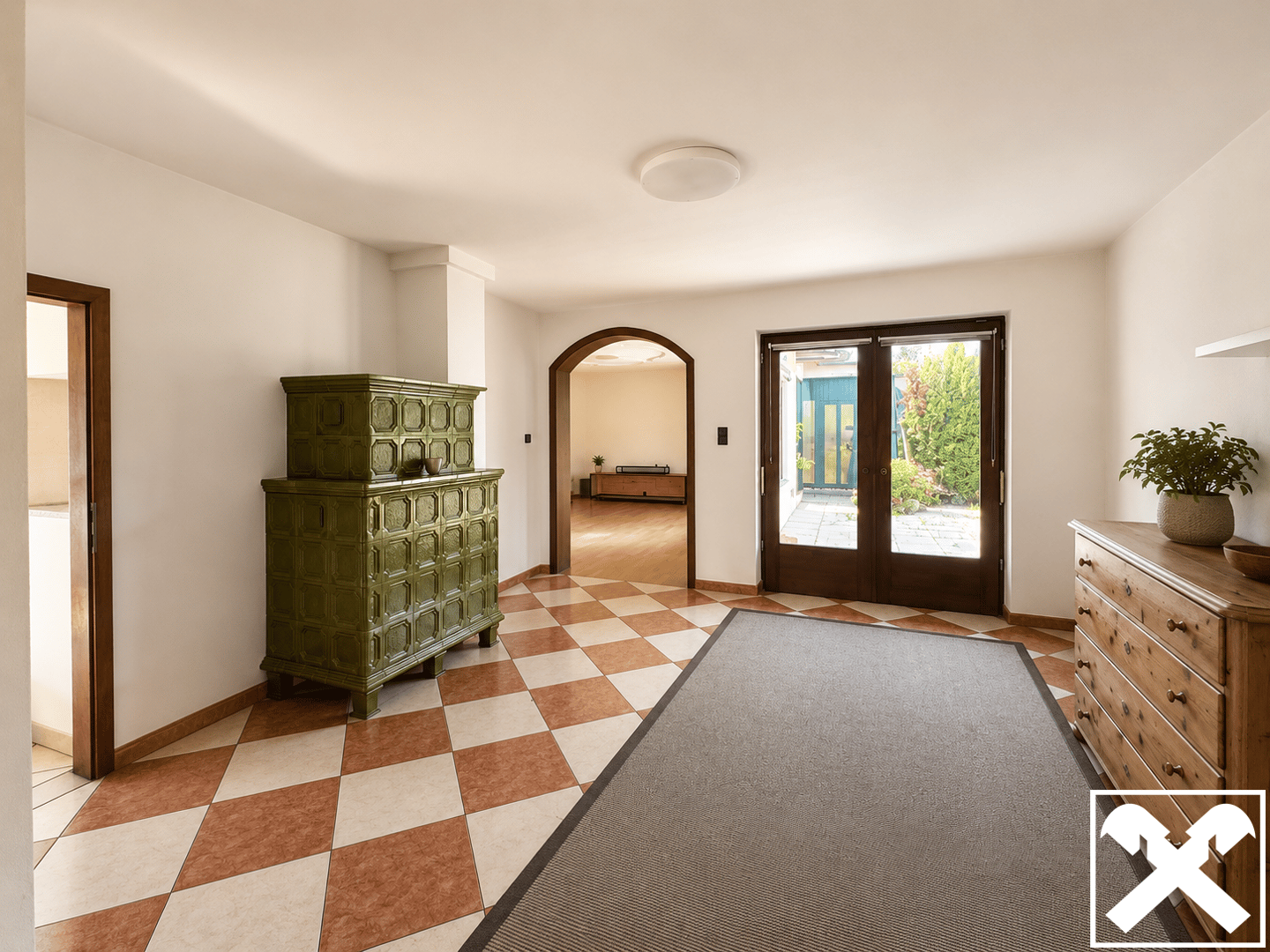 Familienwohnung mit Panoramablick und Grünlage