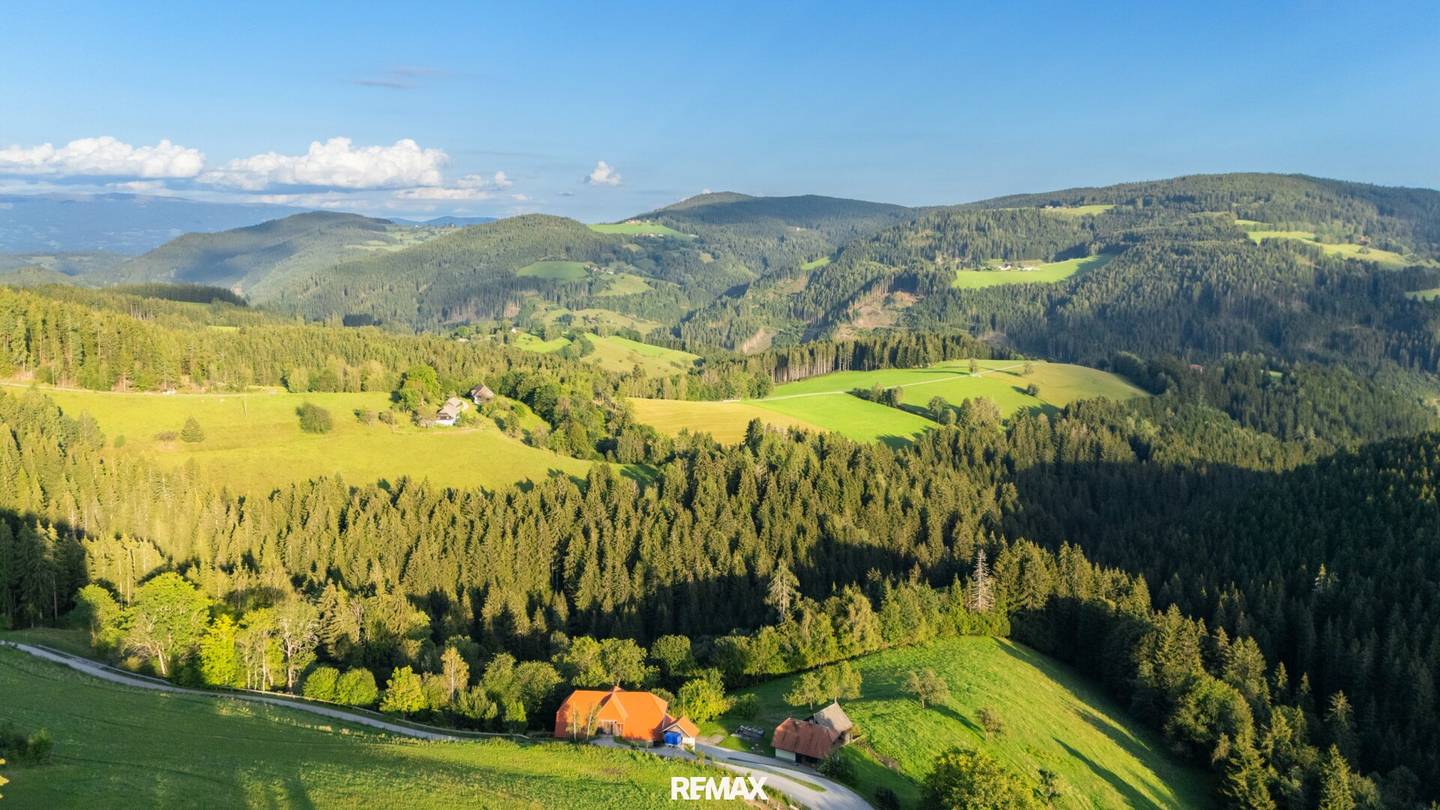 Around 17 hectares of freedom – a privately owned estate of rare size nestled in Carinthian nature