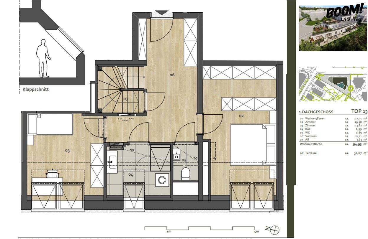 Luxury Living am Roten Berg | 1130 Wien – Exklusive Dachgeschoss- &amp; Terrassenresidenzen in Hietzing