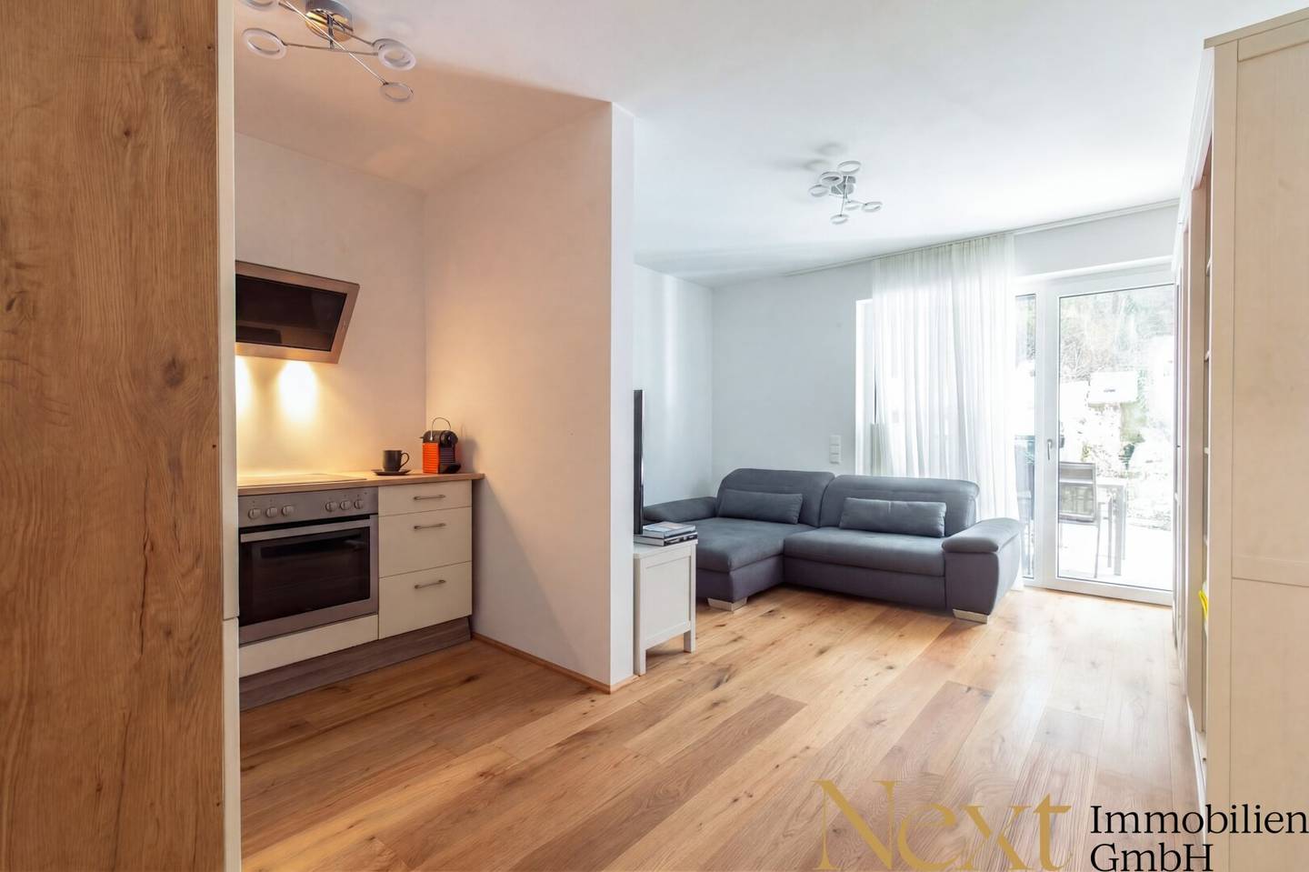 Attention investors Modern, fixed-term rented 2-room apartment for sale in Thalheim bei Wels