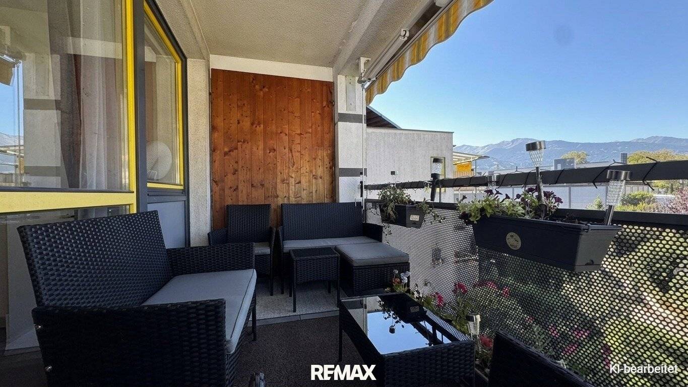 NEW! Spacious, nice view and potential – 3-room apartment in Vomp