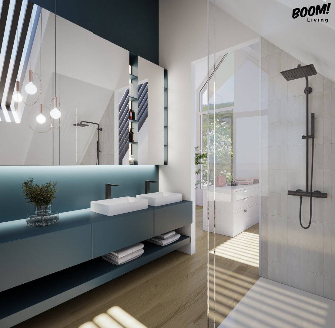 Lifestyle in 1140 Vienna – Exclusive villas at Wolfersberg with panoramic view, pool and wellness area