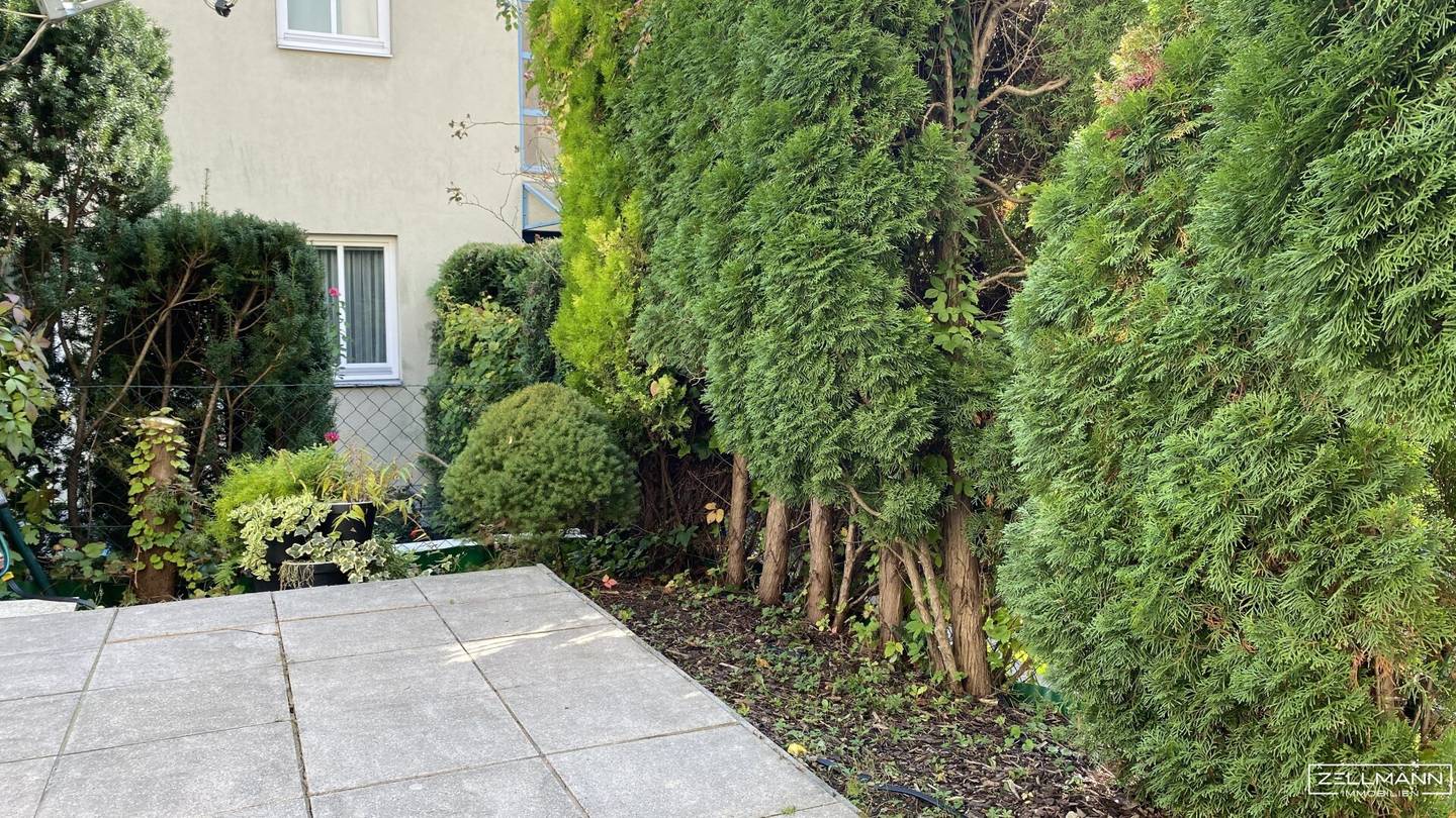 Natur vor der Haustüre – hochwertige Gartenwohnung mit Terrasse | ZELLMANN IMMOBILIEN