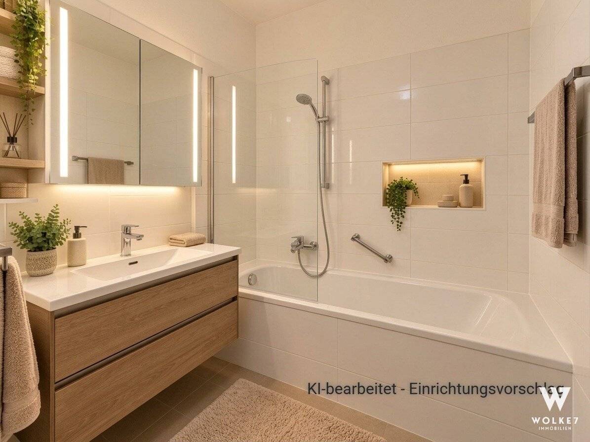Großzügige 3-Zimmer Wohnung im Bisamberger Schlosspark | Wohnfläche ca. 88,80 m² | Loggia mit Grünblick | Tiefgaragenplatz | Lift | Fahrradraum