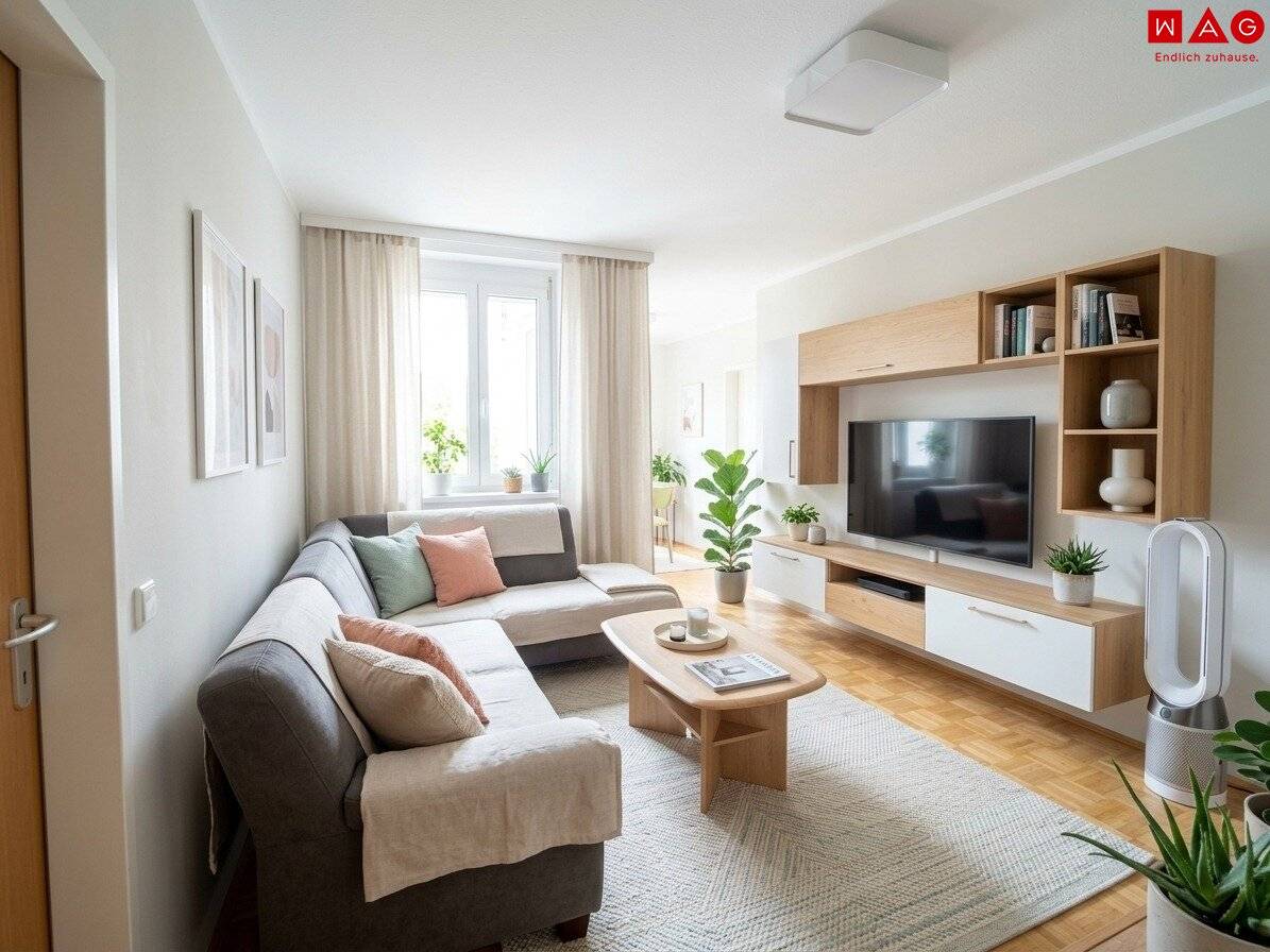 Heimkommen, abschalten, entspannen! Herrliche 2-Zimmer-Wohnung mit Loggia lädt zum Relaxen ein! Top-Infrastruktur!