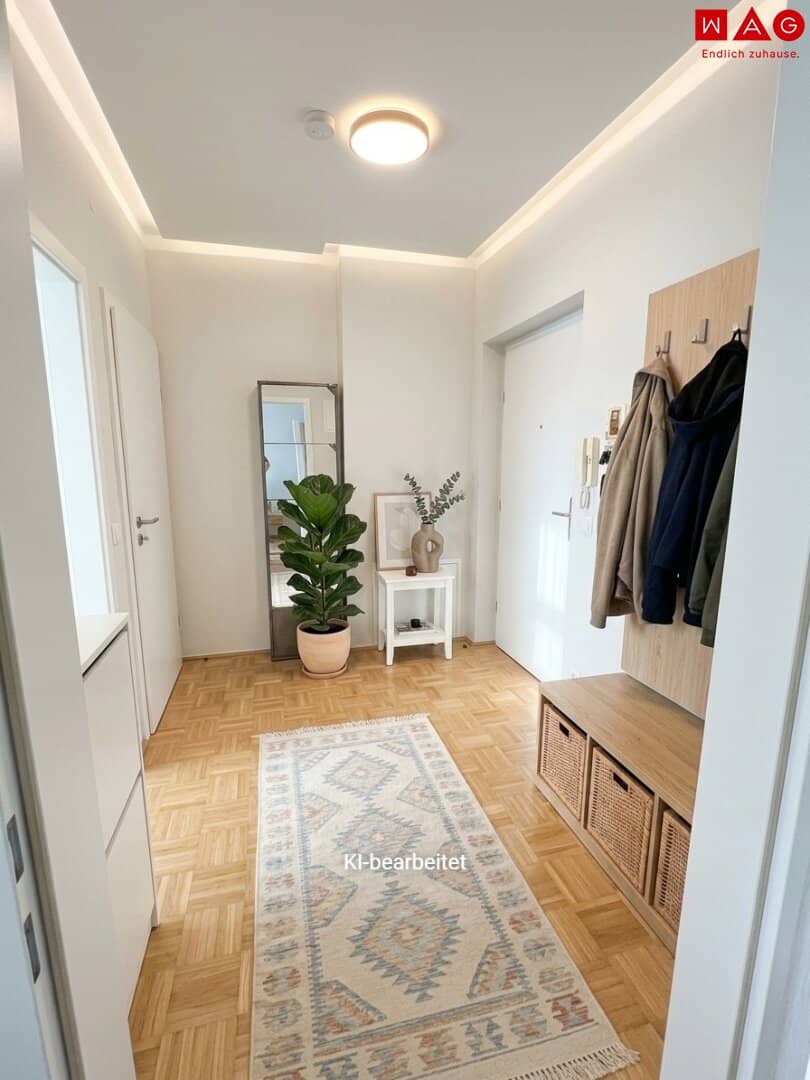 Heimkommen, abschalten, entspannen! Herrliche 2-Zimmer-Wohnung mit Loggia lädt zum Relaxen ein! Top-Infrastruktur!