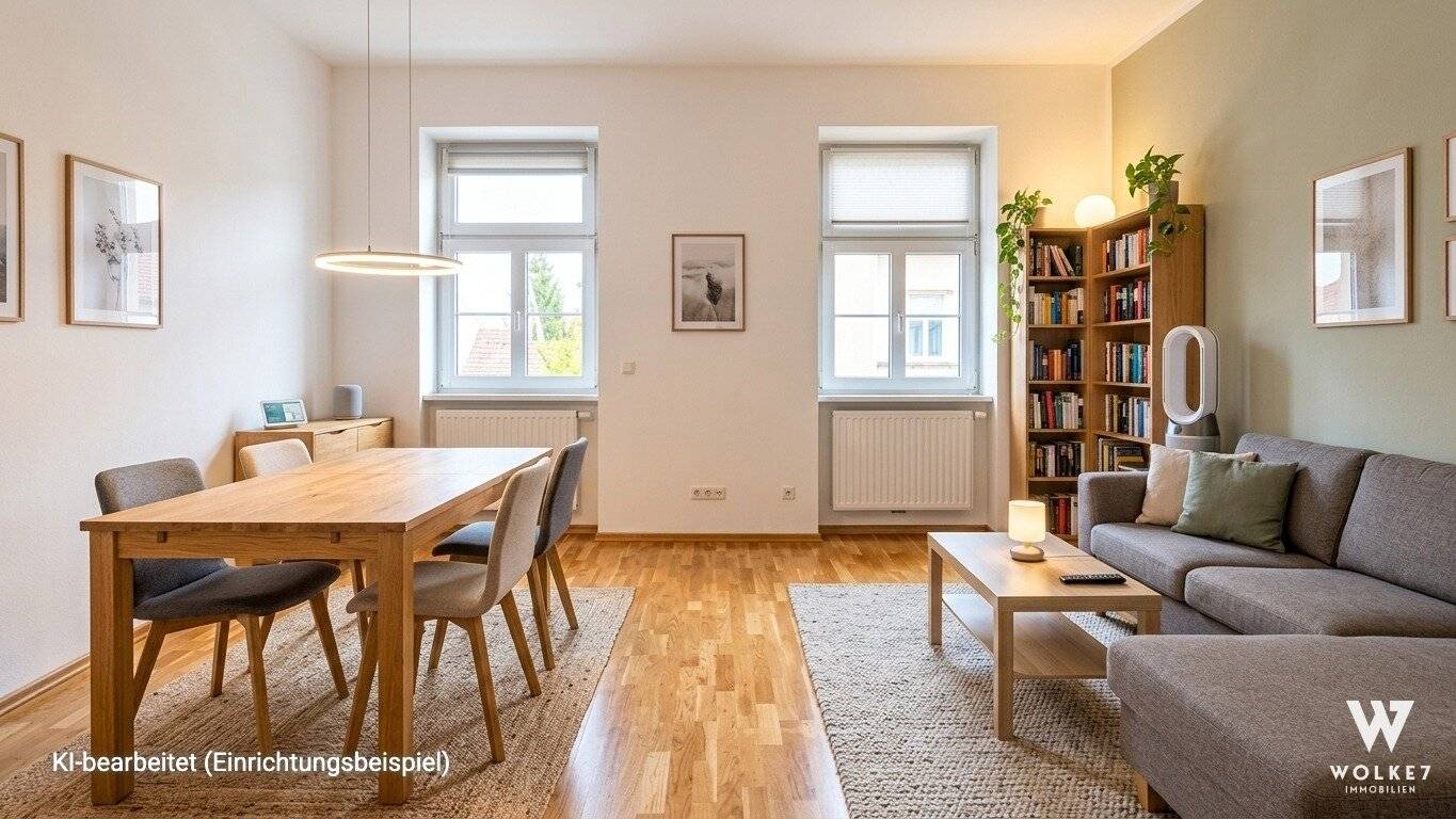 2 Zimmer Altbau | Saniert | ca. 44,19 m²