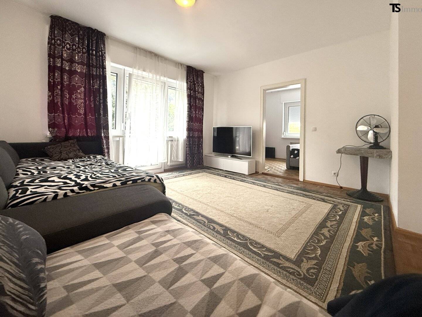 Feldkirch-Tisis: Großzügige 3,5-Zimmer-Wohnung ca. 75 m2 mit kleinem Balkon – nahe LKH &amp; Grenze Liechtenstein