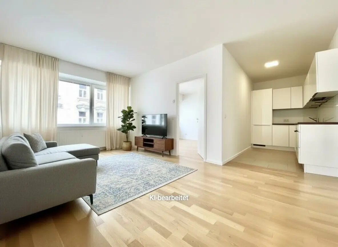 Bright city apartment near Belvedere Palace