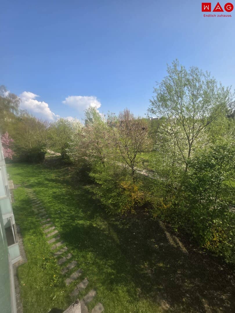 Move in immediately – bright 2-room apartment with spacious balcony and elevator in Linz/Bindermichl