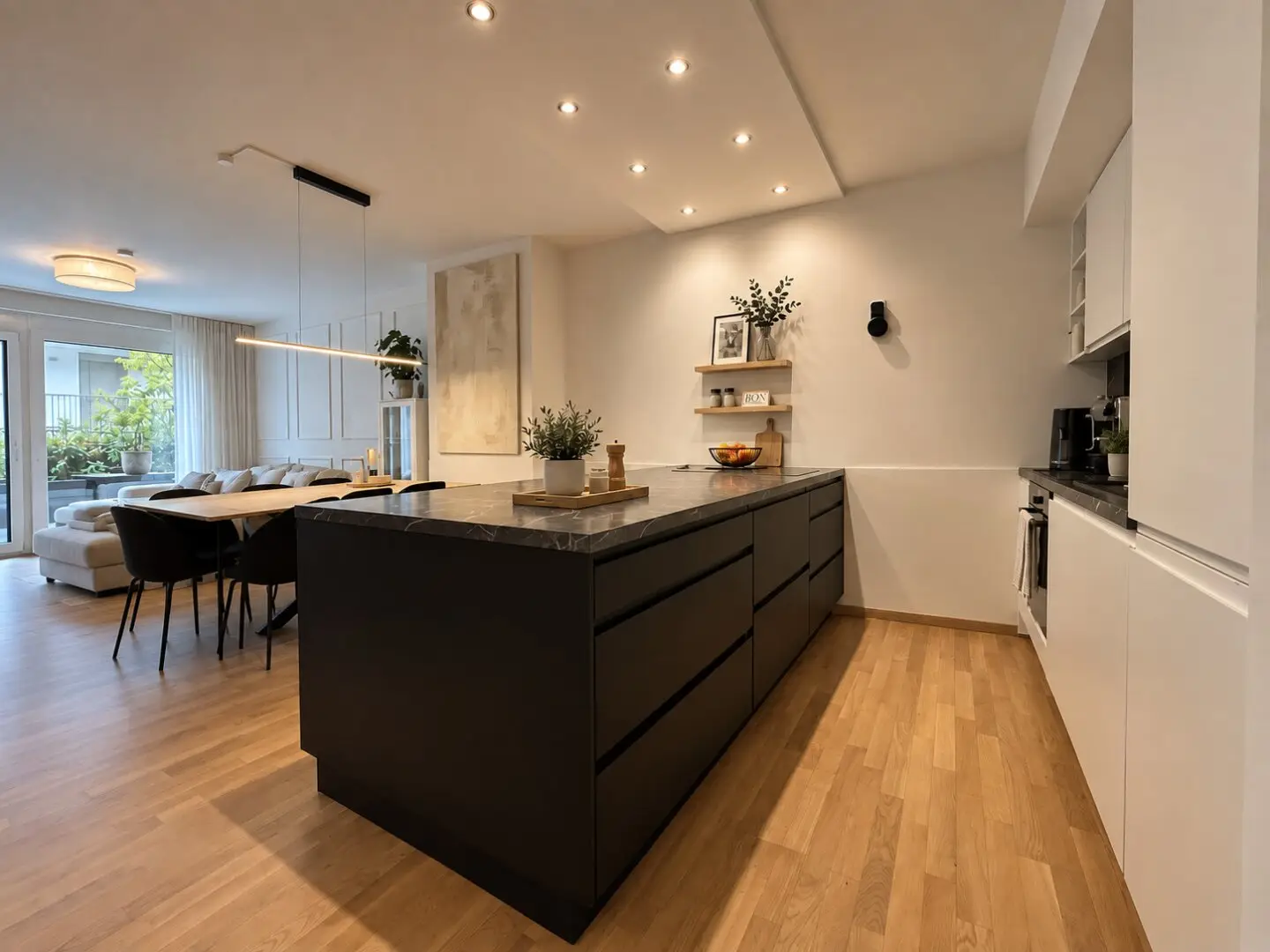 Familien Willkommen | Modern wohnen. Im Grünen leben | Klimaanlage | Tiefgaragenplatz | privater Garten | Südwest-Terrasse