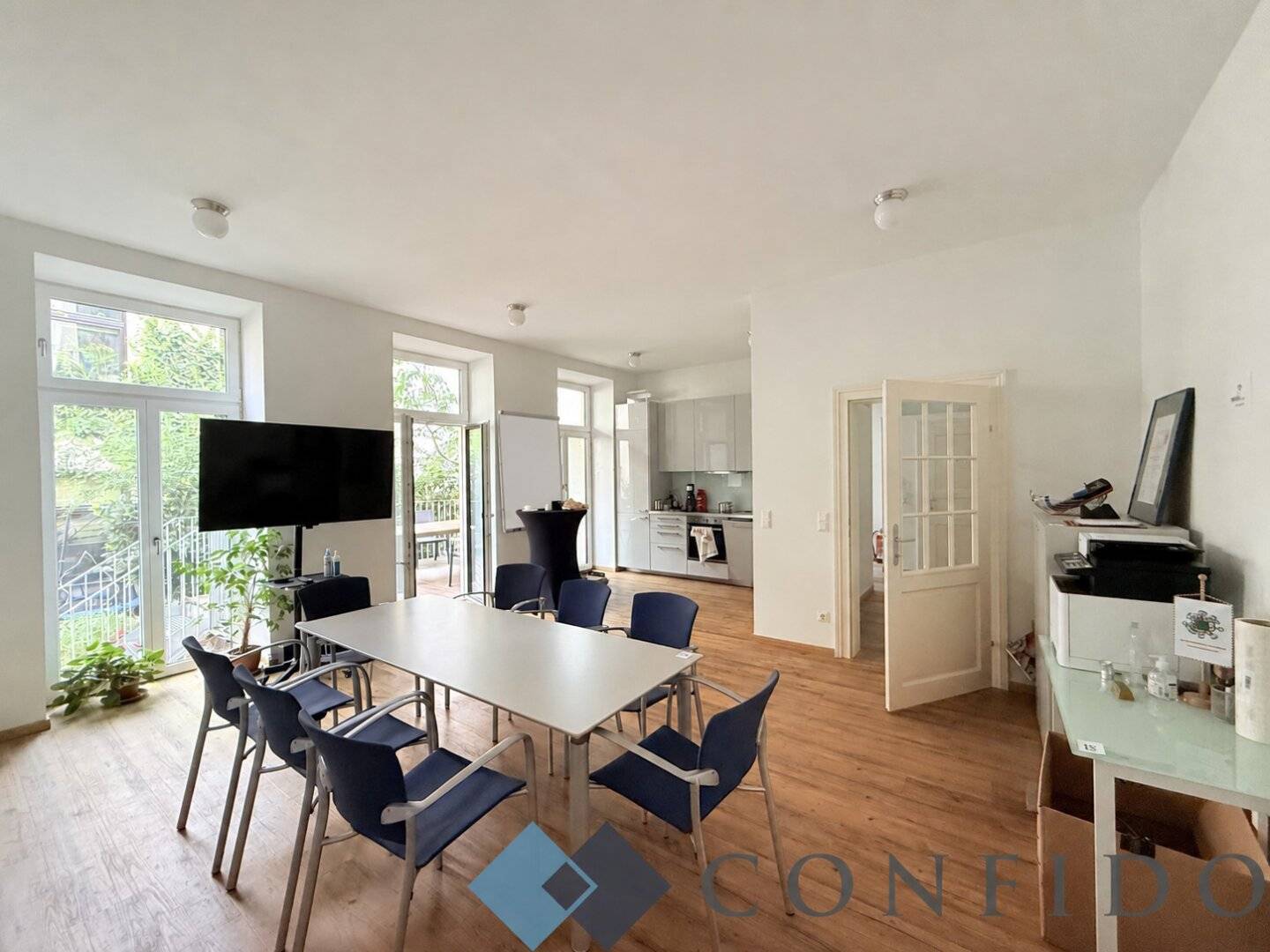 Unique Flair - Representative Office with Loft Character, Terrace and Garden