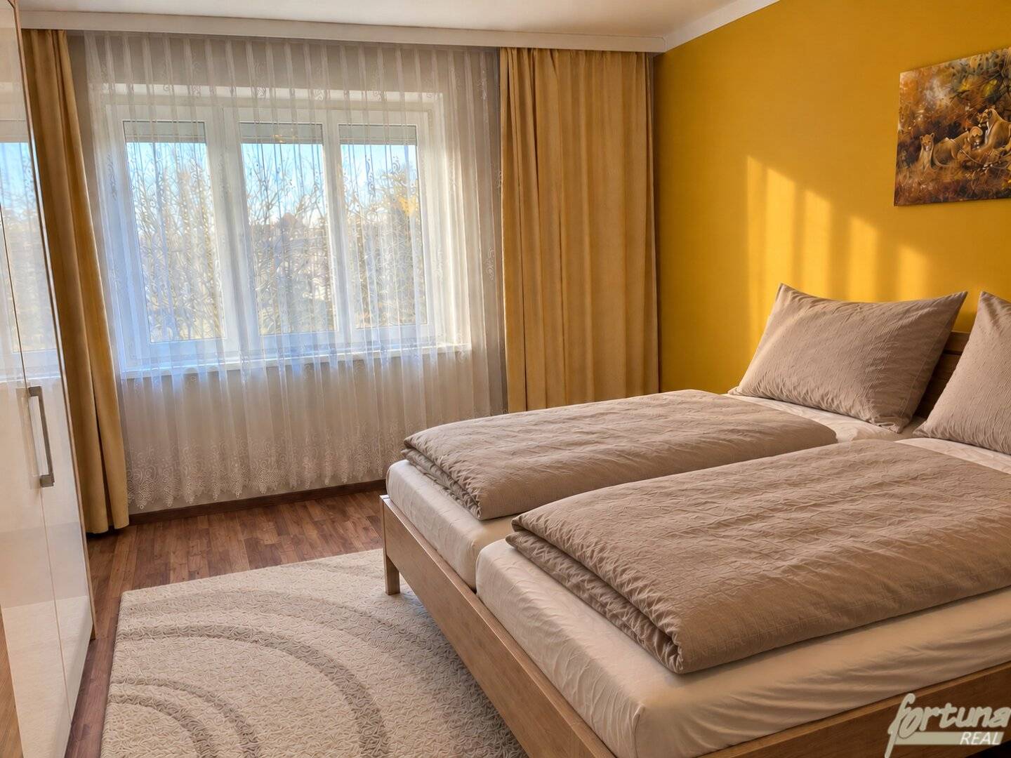 Affordable renovated 3-room apartment with southwest balcony and green view – quiet and close to the center in Bad Radkersburg | Thermal spa nearby