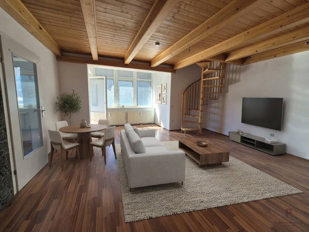 4-room apartment with balcony and parking space in Edelschrott – 3 months half rent