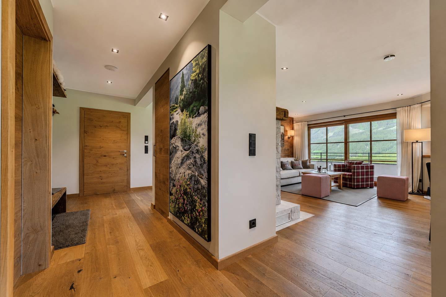 Wohnung mit Panoramablick und Pistenzugang