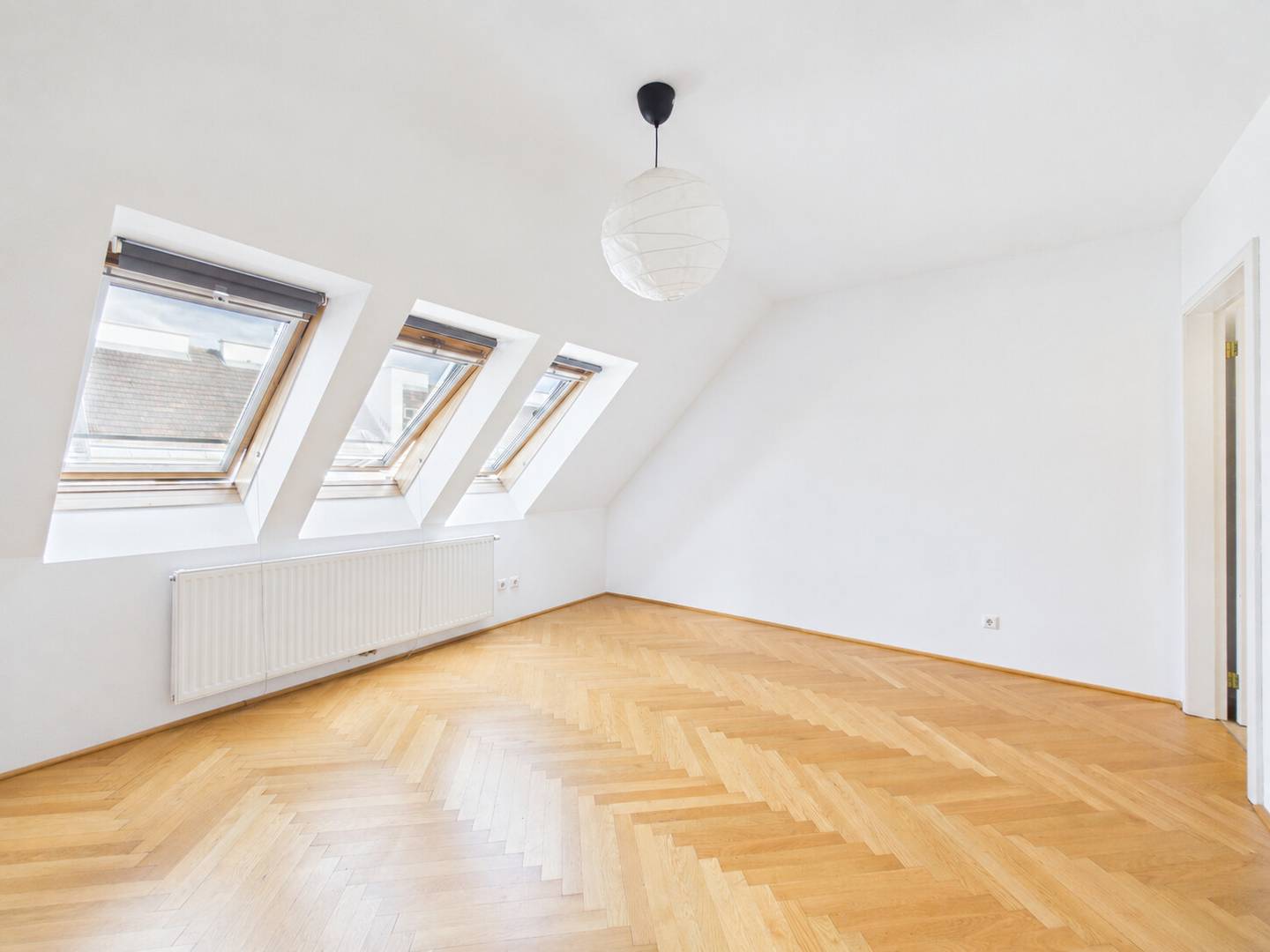 Bright penthouse with terrace near Stadtpark