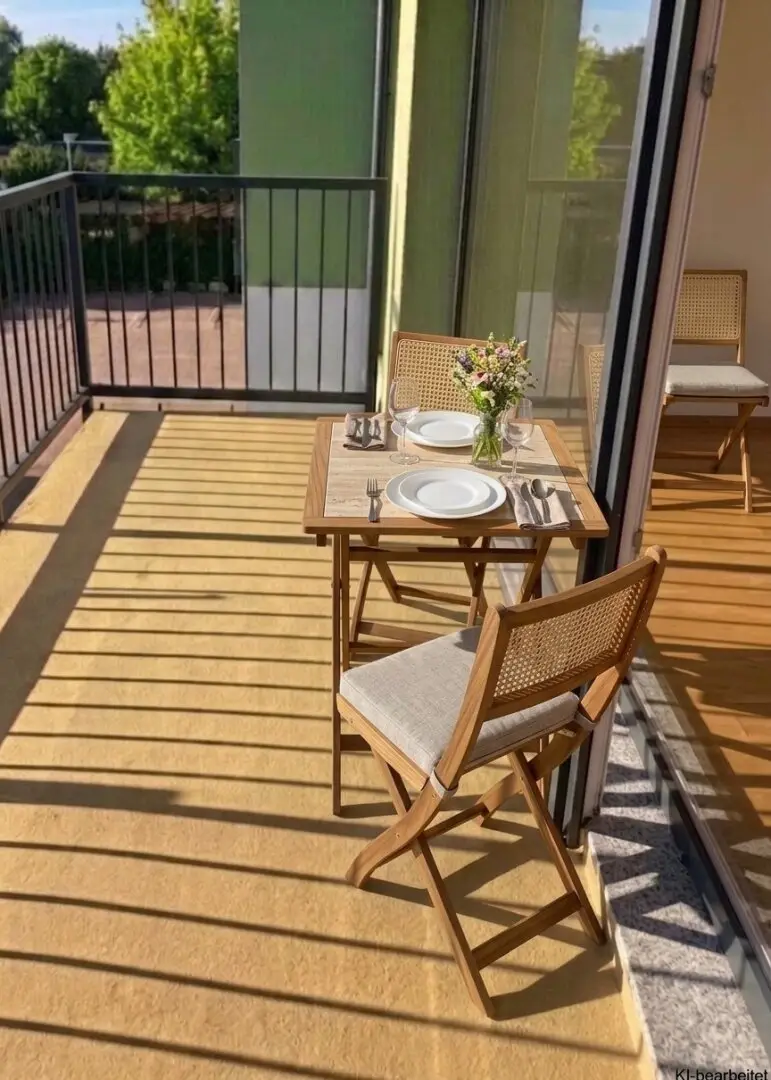 54 m² Wohnkomfort mit sonnigem Balkon in bester Lage