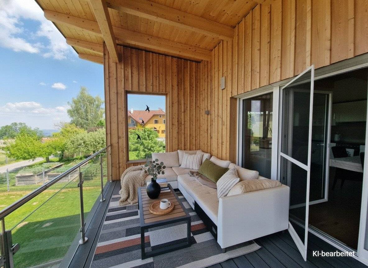 Dreamlike distant view – modern timber frame house with development potential for additional apartments - 2 residential units