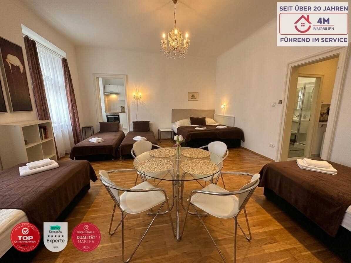 Charmanter Altbau in absoluter Hofruhelage nahe Schönbrunn – Helle 1-Zimmer-Wohnung in 1150 Wien