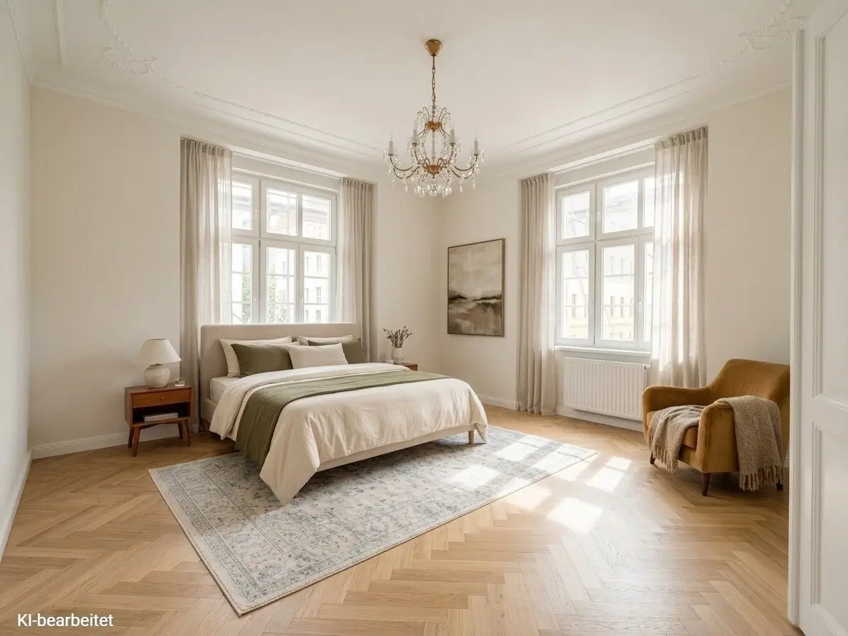 Stylish period apartment with generous balcony