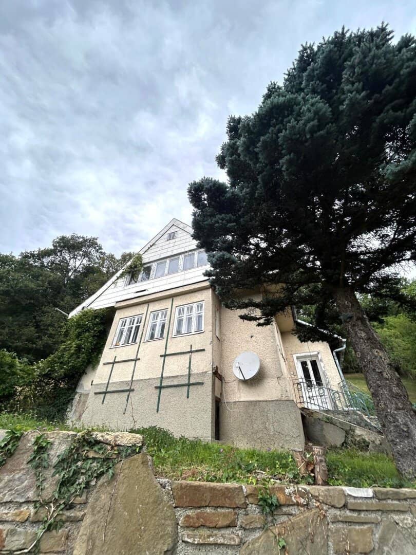 SÜDHANGLAGE AM WIENERWALD - baugenehmigtes Wohnprojekt mit traumhaftem Wienblick - oberes Haus