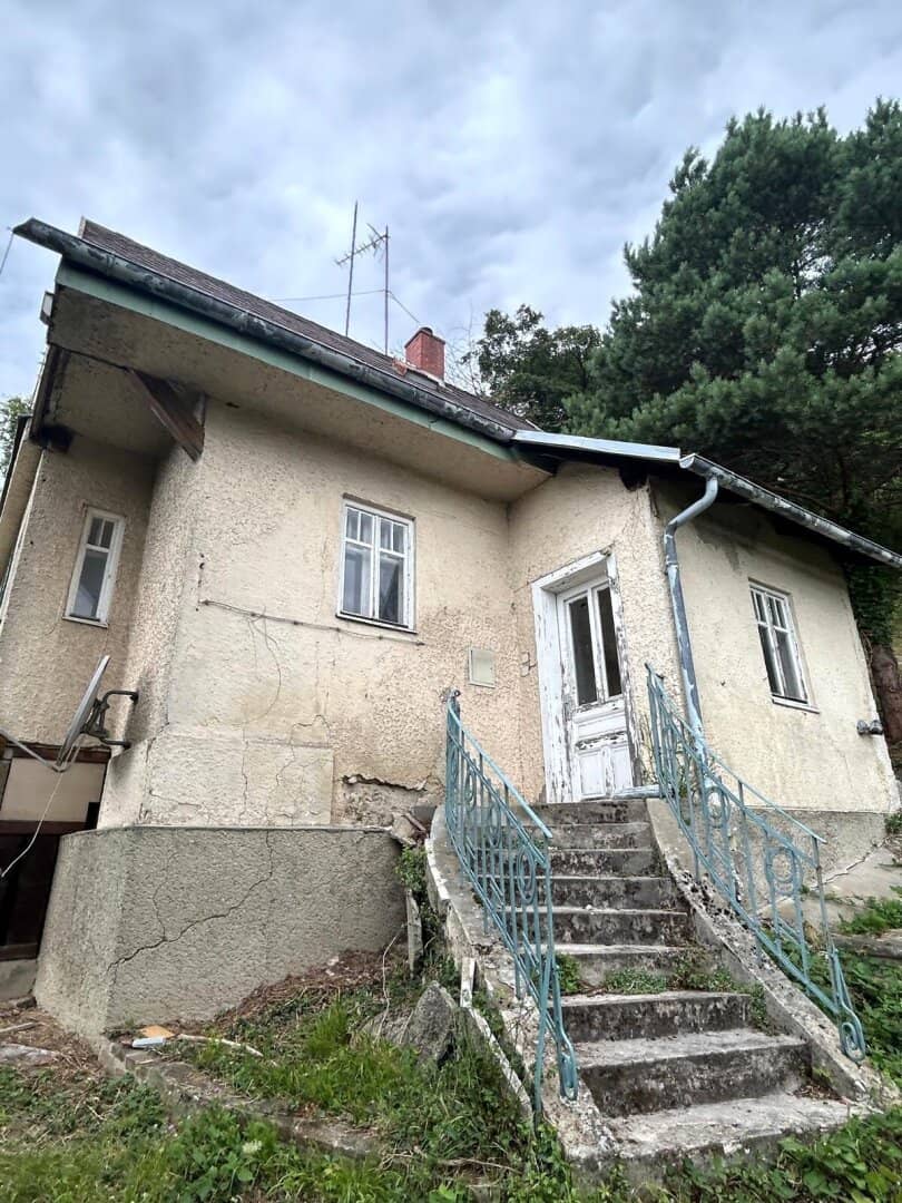 SÜDHANGLAGE AM WIENERWALD - baugenehmigtes Wohnprojekt mit traumhaftem Wienblick - oberes Haus